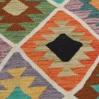 Ethnischer Kilim Chobi 195x303 handgemachter Kelim teppich