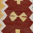 Wolle Kelim Teppich Chobi 202x298 handgewebter afghanischer Kilim
