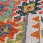 Handgewebter Kelim Chobi 205x301 afghanische Wolle Kilim Teppich