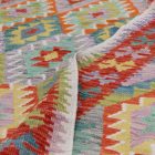 Handgewebter Afghan Kelim 254x294 Maimana Kilim Teppich