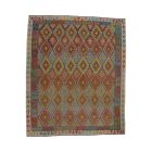 Afghanischer Kelim Chobi 252x301 handgewebter Kilim Teppich