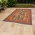 Wolle Kelim Teppich Chobi 204x294 handgewebter afghanischer Kilim