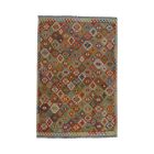 Handgewebter Afghan Kelim 207x308 Maimana Kilim Teppich