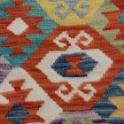 Handgewebter Afghan Kelim 207x308 Maimana Kilim Teppich