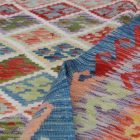 Maimana Kelim Teppich 216x305 afghanischer handgewebter Kilim