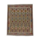 Wolle Kelim Teppich Chobi 250x296 handgewebter afghanischer Kilim