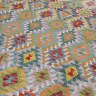Wolle Kelim Teppich Chobi 250x296 handgewebter afghanischer Kilim