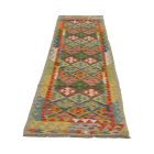 Wolle Kilim Teppich Läufer Chobi 79x292 handgewebter afghanischer Kilim