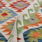 Chobi Kilim Teppich Läufer 89x293 Handgewebte Wolle Kelim