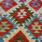 Afghanischer Kelim Teppich Läufer 84x302 handgewebter Kilim