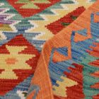 Afghanischer Kelim Teppich Läufer 84x302 handgewebter Kilim