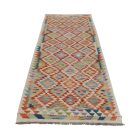 Chobi Kilim Teppich Läufer 89x293 Handgewebte Wolle Kelim