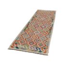 Chobi Kilim Teppich Läufer 89x293 Handgewebte Wolle Kelim