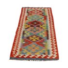 Handgewebter Kelim Teppich Läufer 64x190 Maimana Kilim Teppich