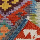 Handgewebter Kelim Teppich Läufer 64x190 Maimana Kilim Teppich