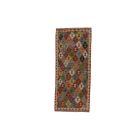 Kelim Läufer Chobi 86x193 Afghanischer handgewebter Kilim