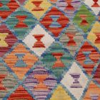 Kelim Läufer Chobi 86x193 Afghanischer handgewebter Kilim