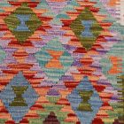 Ethnischer Kilim Läufer 63x202 handgemachter Kelim teppich