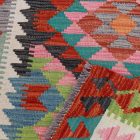 Wolle Kilim Teppich Läufer Chobi 83x202 handgewebter afghanischer Kilim