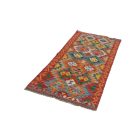 Afghanischer Kelim Teppich Läufer Chobi 78x205 ethnischer handgewebter Kilim