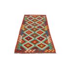 Handgewebter Teppich Läufer 80x196 Maimana Kelim Teppich