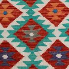 Handgewebter Teppich Läufer 80x196 Maimana Kelim Teppich