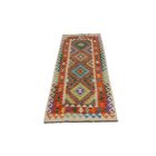 Maimana Kelim Läufer 70x213 afghanischer handgewebter Kilim
