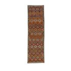 Maimana Kelim Läufer 88x295 afghanischer handgewebter Kilim