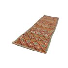 Maimana Kelim Läufer 88x295 afghanischer handgewebter Kilim