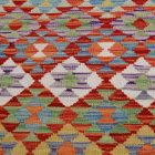 Maimana Kelim Läufer 88x295 afghanischer handgewebter Kilim