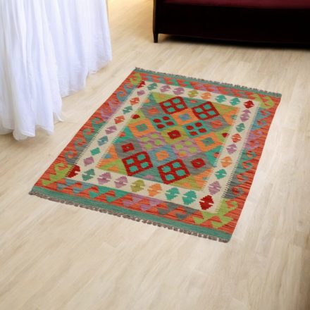 Kelim teppich Chobi 80x121 Afghanischer handgewebter Kilim