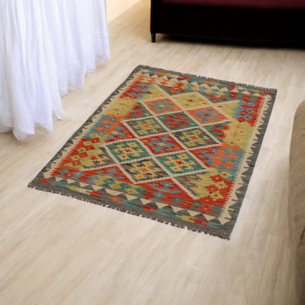 Kelim teppich Chobi 83x124 Afghanischer handgewebter Kilim