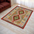 Handgewebter Kelim Chobi 82x118 afghanische Wolle Kilim Teppich