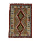 Handgewebter Kelim Chobi 82x118 afghanische Wolle Kilim Teppich