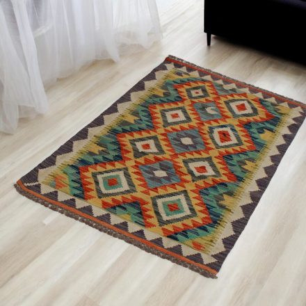 Kelim teppich Chobi 75x117 Afghanischer handgewebter Kilim