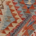 Handgewebter Kelim Chobi 80x113 afghanische Wolle Kilim Teppich