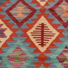 Afghanischer Kelim Teppich Chobi 80x124 ethnischer handgewebter Kilim