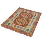 Wolle Kelim Teppich Chobi 84x124 handgewebter afghanischer Kilim