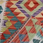 Wolle Kelim Teppich Chobi 84x124 handgewebter afghanischer Kilim