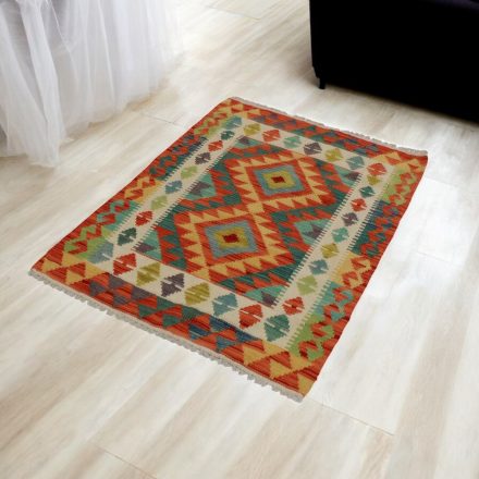 Kelim teppich Chobi 84x121 Afghanischer handgewebter Kilim
