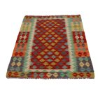 Maimana Kelim Teppich 85x125 afghanischer handgewebter Kilim