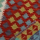 Maimana Kelim Teppich 85x125 afghanischer handgewebter Kilim