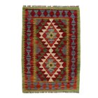 Afghanischer Kelim Teppich Chobi 75x110 ethnischer handgewebter Kilim