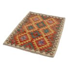 Handgewebter Kelim Chobi 76x118 afghanische Wolle Kilim Teppich