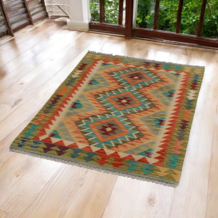 Ethnischer Kilim Chobi 89x126 handgemachter Kelim teppich
