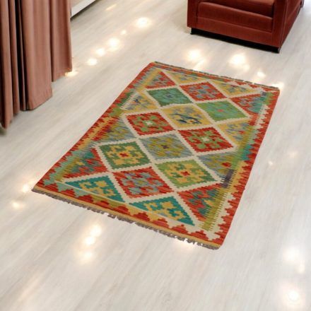 Kelim teppich Chobi 78x124 Afghanischer handgewebter Kilim