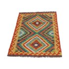 Handgewebter Kelim Chobi 75x119 afghanische Wolle Kilim Teppich