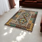 Maimana Kelim Teppich 101x155 afghanischer handgewebter Kilim