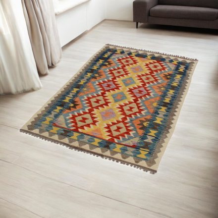 Kelim teppich Chobi 98x153 Afghanischer handgewebter Kilim