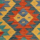 Handgewebter Afghan Kelim 62x87 Maimana Kilim Teppich
